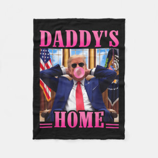 Trump Daddys Home White House 2024 3 Fleecefilt