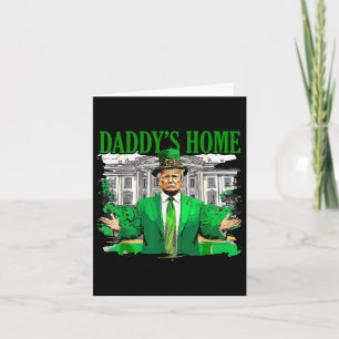 Trump Daddys Home White House St patricks day 2025 Kort