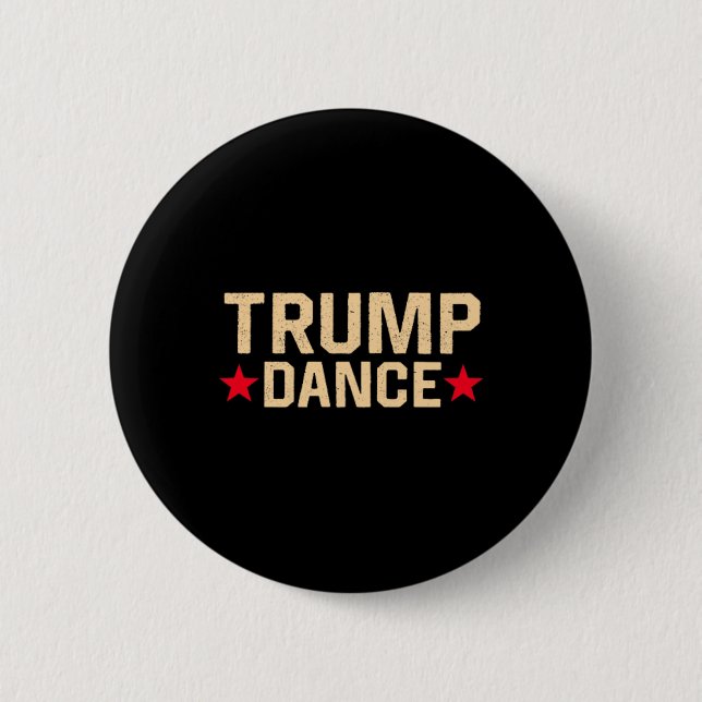 Trump Dance 2024 Qr 4547 Funny Trump Dancing Code Knapp (Framsida)