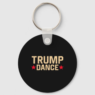 Trump Dance 2024 Qr 4547 Funny Trump Dancing Code Nyckelring
