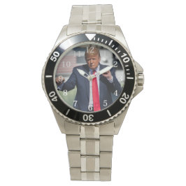 Trump Dance Funny Armbandsur