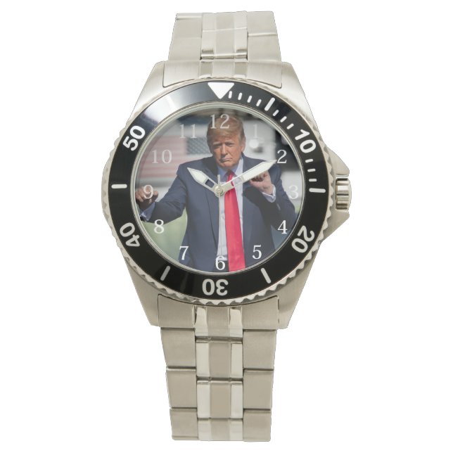 Trump Dance Funny Armbandsur (Framsida)