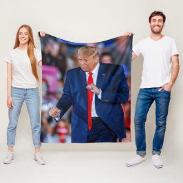 Trump Dance Funny Fleecefilt