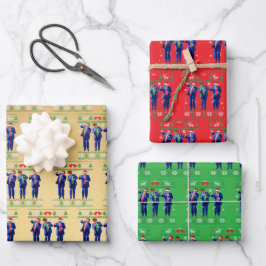 Trump Dance Gift Wrap, underbart Trump Dance Guld