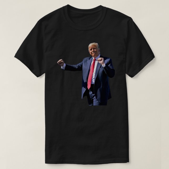 TRUMP DANCE - högkvalitativ etikett T Shirt (Design framsida)