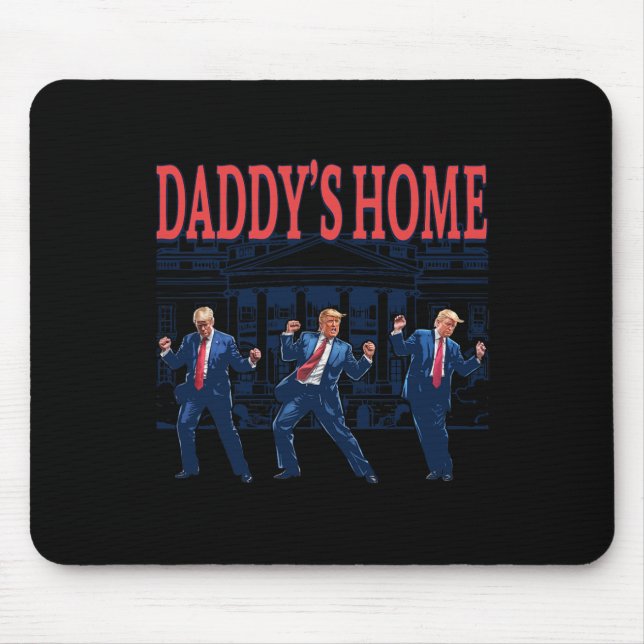 Trump Dance Pappor Home Retro Musmatta (Framsidan)