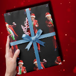 Trump Dance Presentpapper<br><div class="desc">Trump Dance Jultomten jul jul</div>