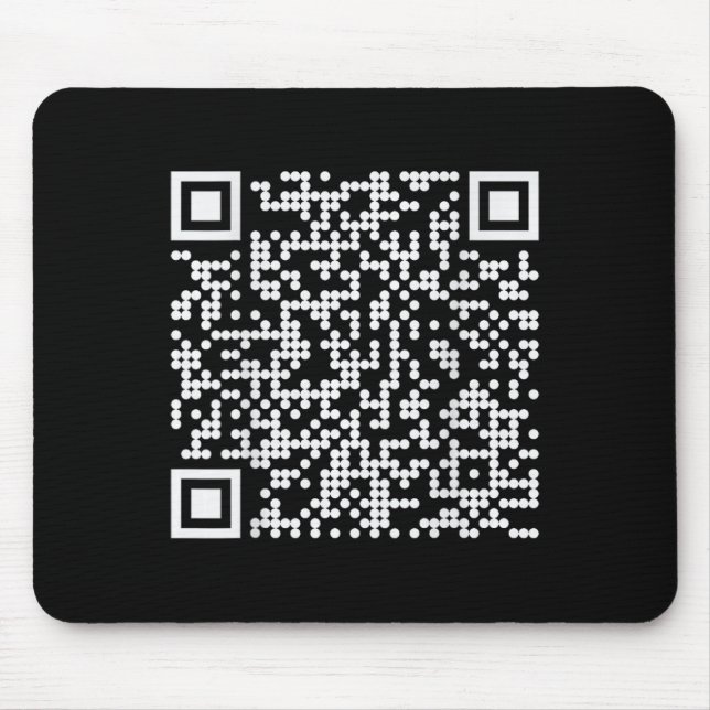Trump Dance Qr Funny President Dance Code (på baks Musmatta (Framsidan)