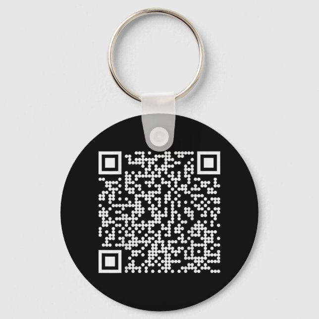 Trump Dance Qr Funny President Dance Code (på baks Nyckelring (Framsida)