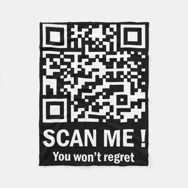Trump Dance Troll Qr Funny President Trump Dance C Fleecefilt (Framsidan)