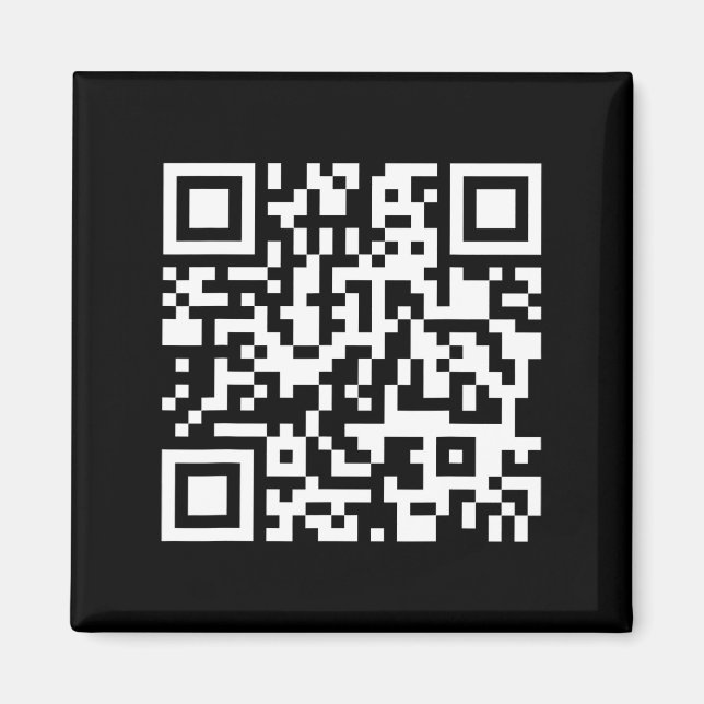 Trump Dance Troll Qr Funny President Trump Dance C Magnet (Framsidan)