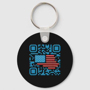 Trump Dance Troll Qr Funny President Trump Dance C Nyckelring