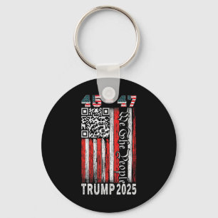 Trump Dance Troll Qr Funny President Trump Dance C Nyckelring