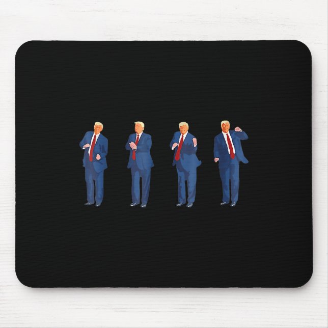 Trump Dancing America 47 och 4:e juli Far d Musmatta (Framsidan)