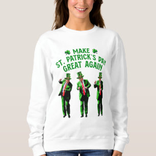 Trump Dancing Gör St. Patricks dag Underbar igen T Shirt
