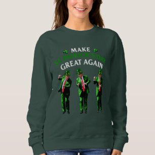 Trump Dancing Gör St. Patricks dag Underbar igen T Shirt