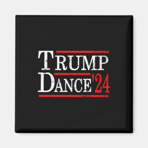 Trump Dans 2024 Trump Vance Rolig Republikan Parti Magnet