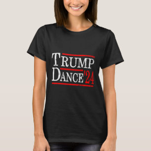 Trump-dans 2024 Trump Vance Rolig Republikan Polit T Shirt