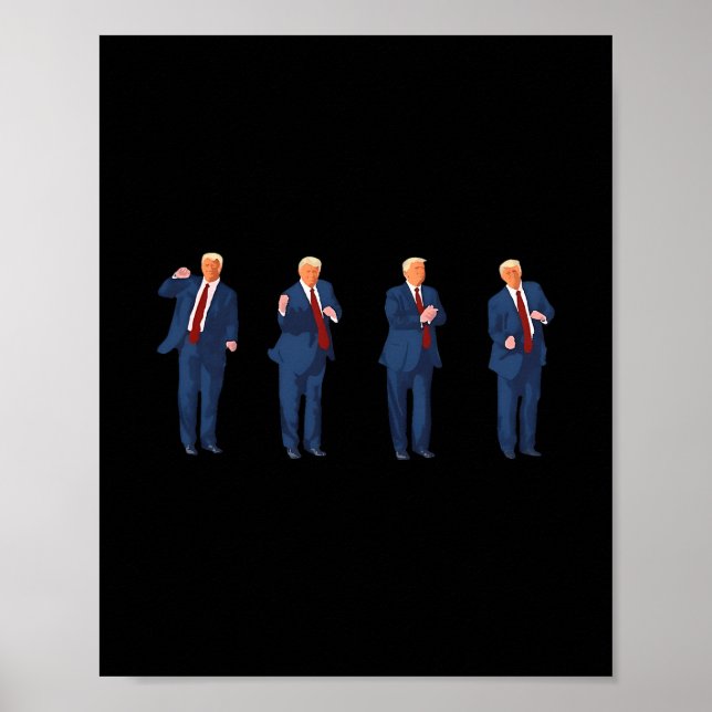 Trump Dans 4:e Juli Trump 2025 1  Poster (Framsidan)