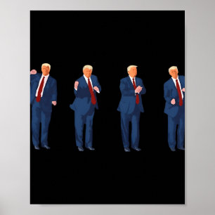 Trump Dans 4:e Juli Trump 2025 Poster
