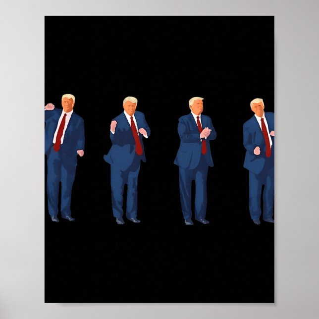 Trump Dans 4:e Juli Trump 2025  Poster (Framsidan)