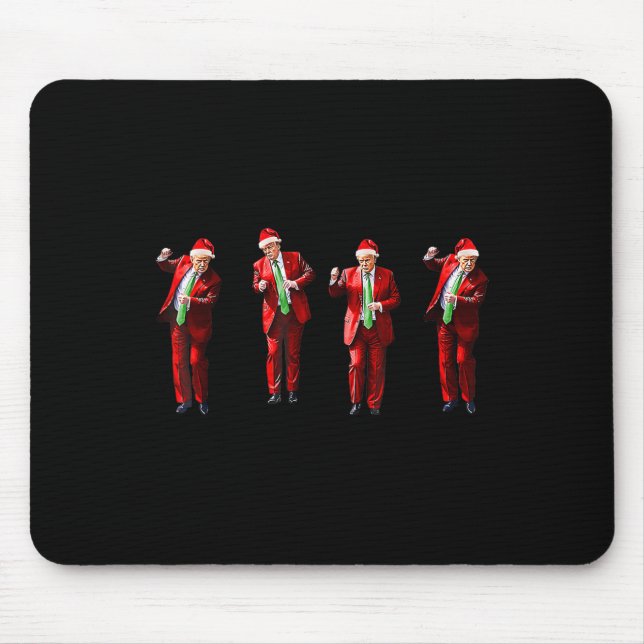 Trump Dans Tomte Jul Xmas Pyjamas Hel Musmatta (Framsidan)