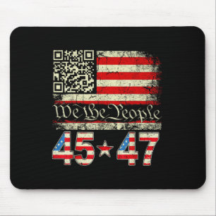 Trump Dans Troll Qr Rolig Trump Dans Kod Retro Musmatta