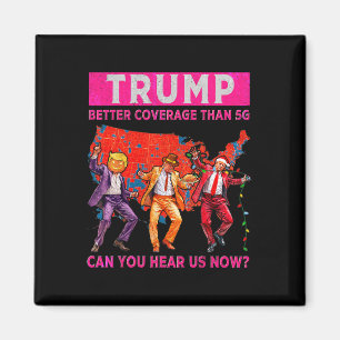 Trump Dansar Hallothanksmas T-shirt – Bättre Täckn Magnet