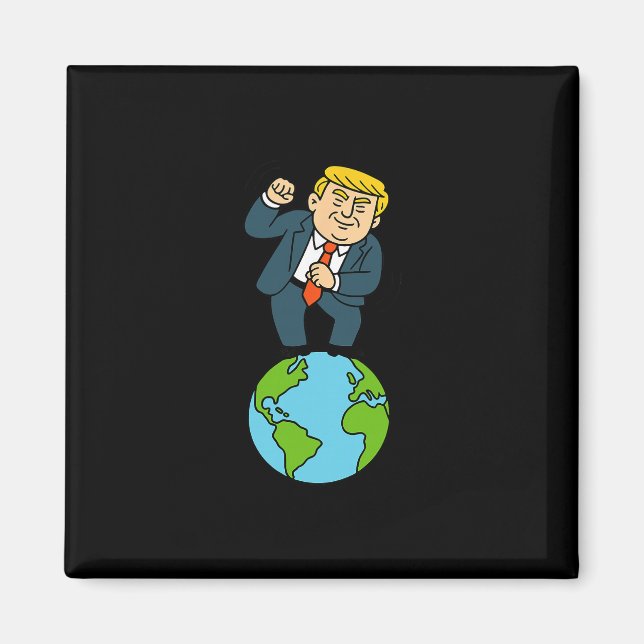 Trump Dansar Roligt Says  Magnet (Framsidan)