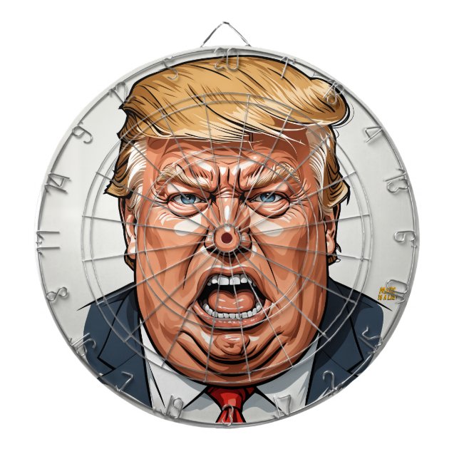 🎯 Trump Dartboard – Take Your Best Shot! Darttavla (Framsidan)