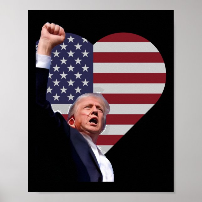 Trump Defiant Poster (Framsidan)