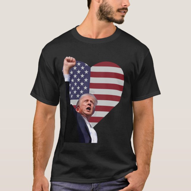 Trump Defiant T Shirt (Framsida)