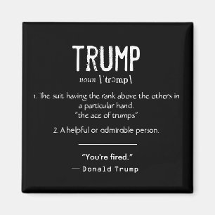 Trump Definition Coola Policy Donald Trump-offert Magnet