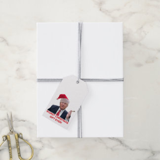 Trump, den värsta julklappen någonsin! presentetikett