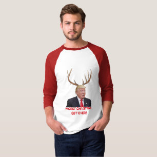 Trump, den värsta julklappen någonsin! t shirt