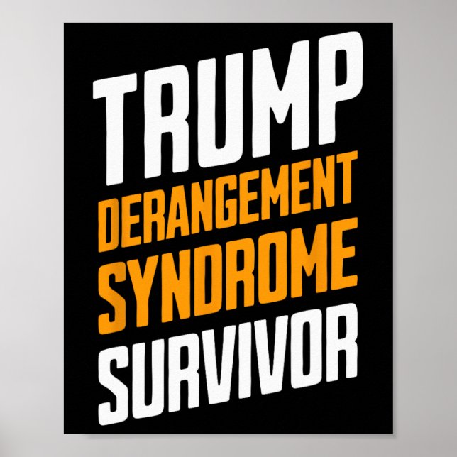 Trump Derangement Syndrome överlevande  Poster (Framsidan)