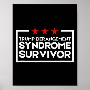 Trump Derangement Syndrome Överlevare 1 Poster