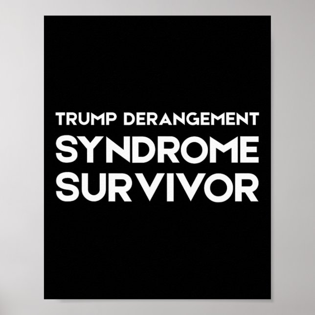 Trump Derangement Syndrome Överlevare 2  Poster (Framsidan)