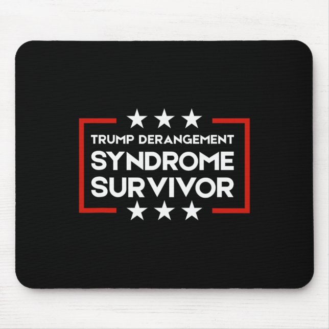 Trump Derangement Syndrome Överlevare  Musmatta (Framsidan)