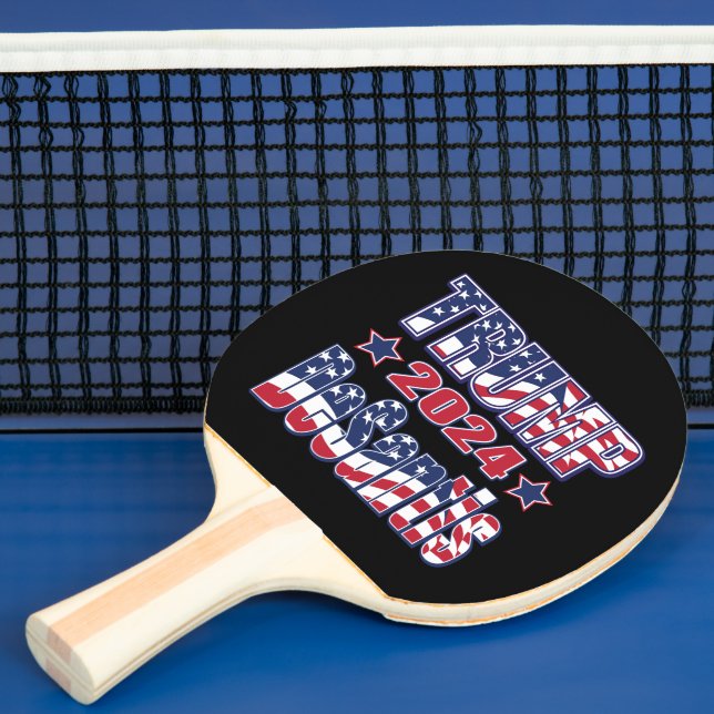 Trump DeSantis 2024 Pingisracket (Insitu)