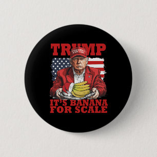 Trump dess Banana (för ) Starship Funny Trump Knapp