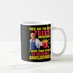 Trump Dessa Är De Bästa Pommes Incredible Så Delic Kaffemugg