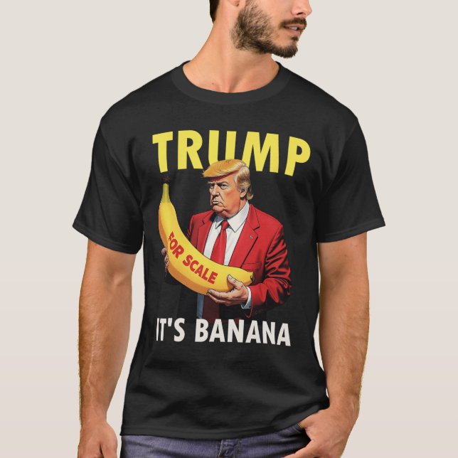Trump Det är Banana (för ) Starship Funny 1 T Shirt (Framsida)