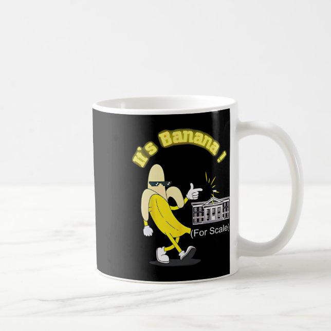 Trump Det är Banana (för ) Starship Funny Trump Kaffemugg (Höger)