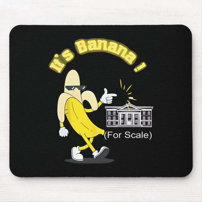 Trump Det är Banana (för ) Starship Funny Trump Musmatta (Framsidan)