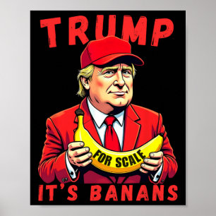 Trump Det är Banana (för ) Starship Poster