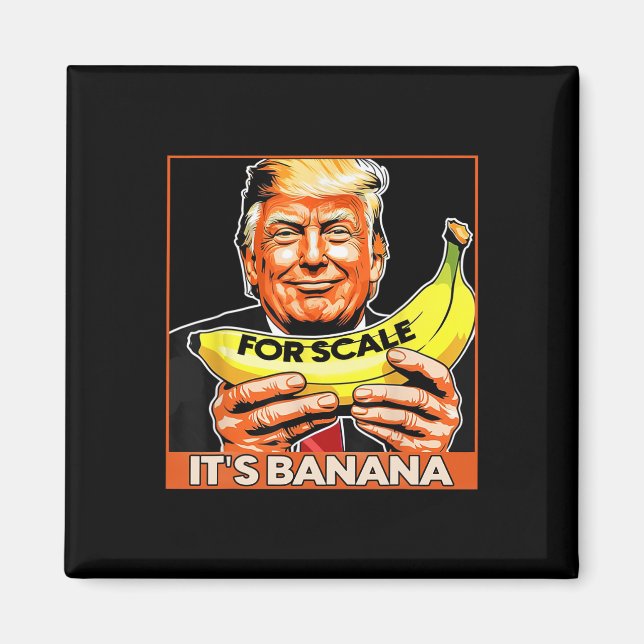 Trump Det är Nana (för ) Starship Funny 3 Magnet (Framsidan)