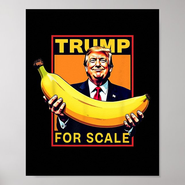 Trump Det är Nana (för ) Starship Funny Poster (Framsidan)