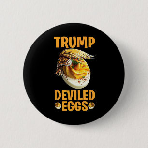 Trump Deviled Eggs Roliga Politiska Thanksgiving Knapp