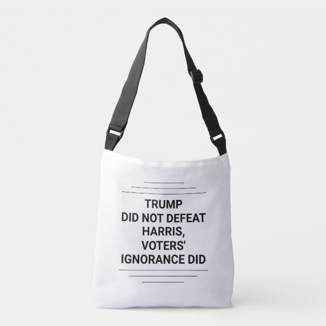 Trump Did Not Defeat Harris Axelväska (Framsida)